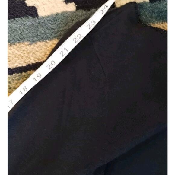 J Jill Sweater Beaded Neck Black Tunic Wool Blend Long Sleeve Women's Small EUC - Picture 12 of 12